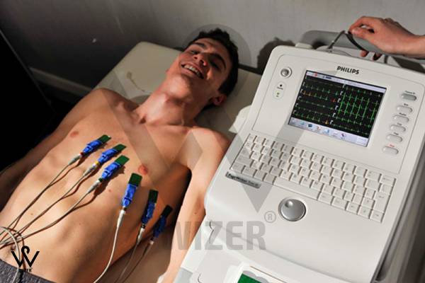 دستگاه نوار قلب ECG و دکمه های کاربردی آن