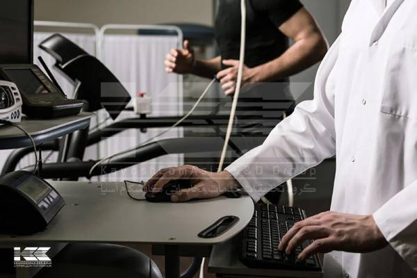 دستگاه نوار قلب تست ورزش